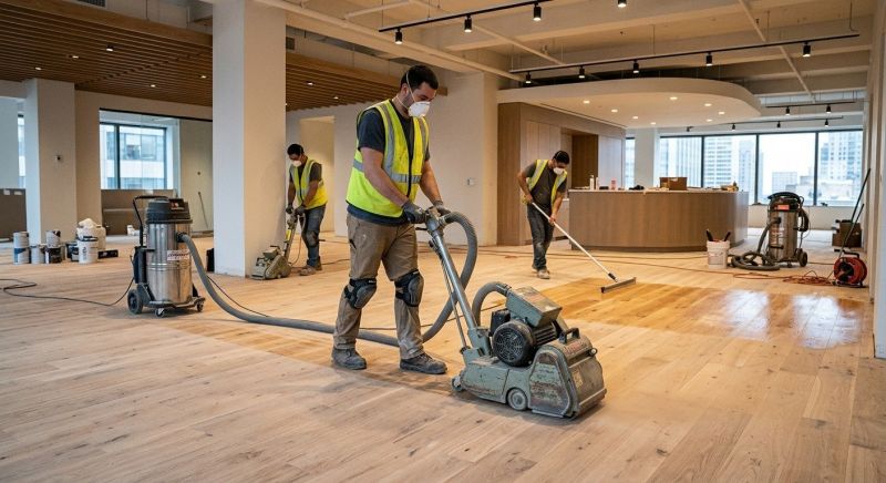 Commercial Hardwood Service in Foxboro, MA
