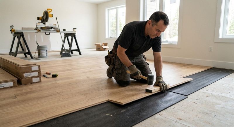 Engineered Wood Installation in Taunton, MA