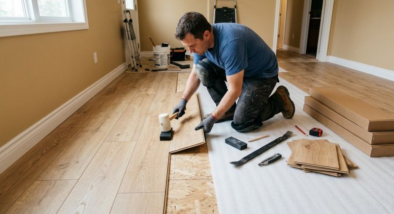 Laminate Floor Installation in Brockton, MA