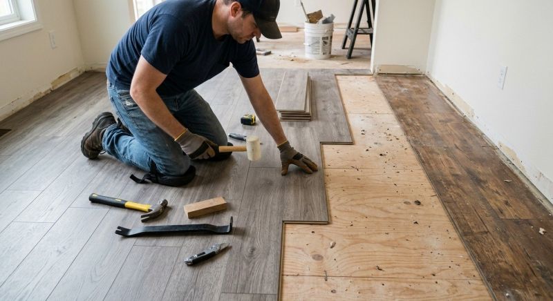 Laminate Floor Installation in Millis, MA
