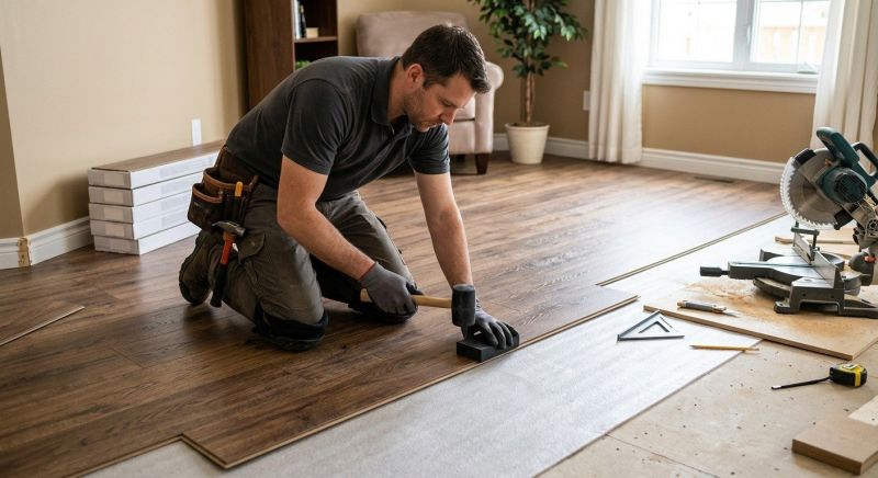 Laminate Floor Installation in Milton, MA