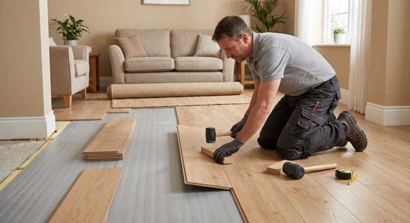 Laminate Floor Installation in North Attleboro, MA