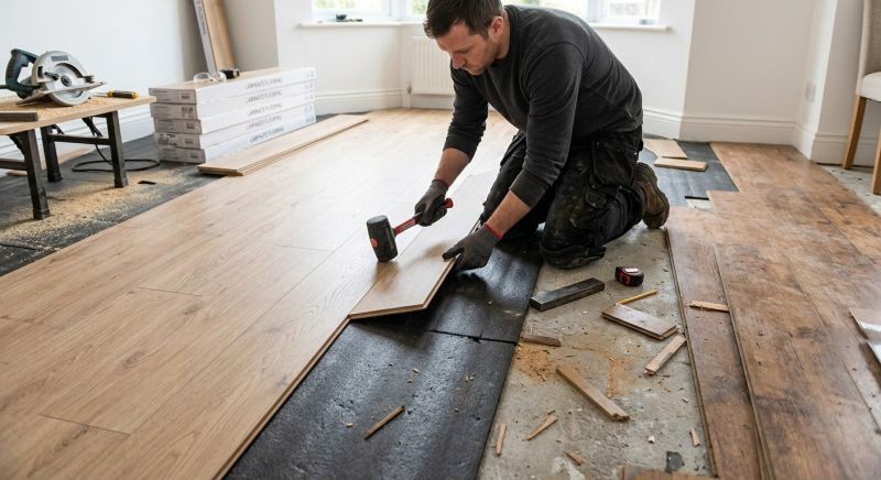 Laminate Floor Replacement in Bristol County, MA