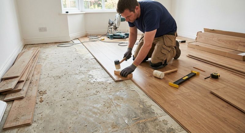Laminate Floor Replacement in Bristol, RI