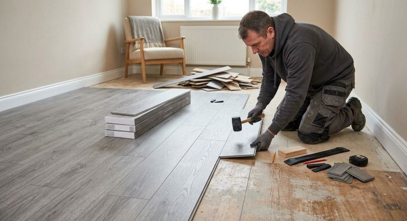 Laminate Floor Replacement in Medfield, MA