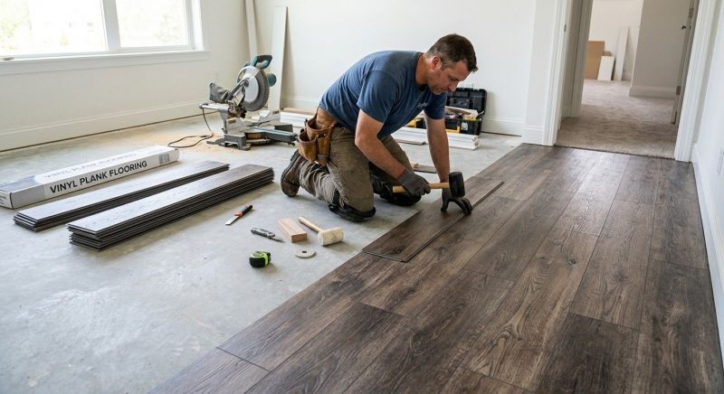 Linoleum Floor Installation in East Providence, RI