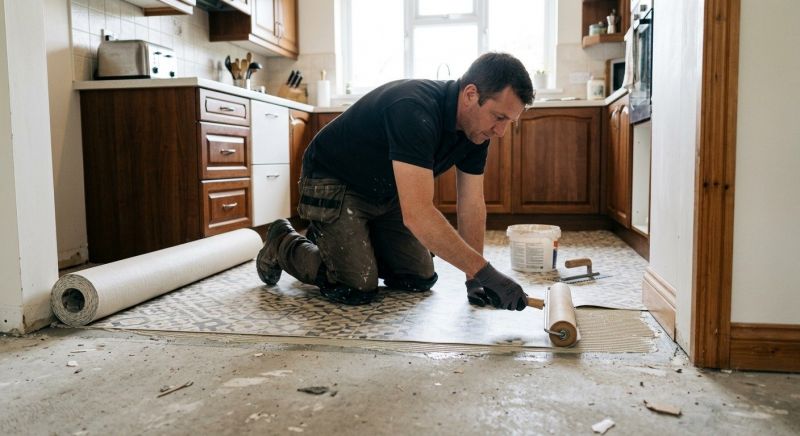 Linoleum Floor Installation in Fairhaven, MA