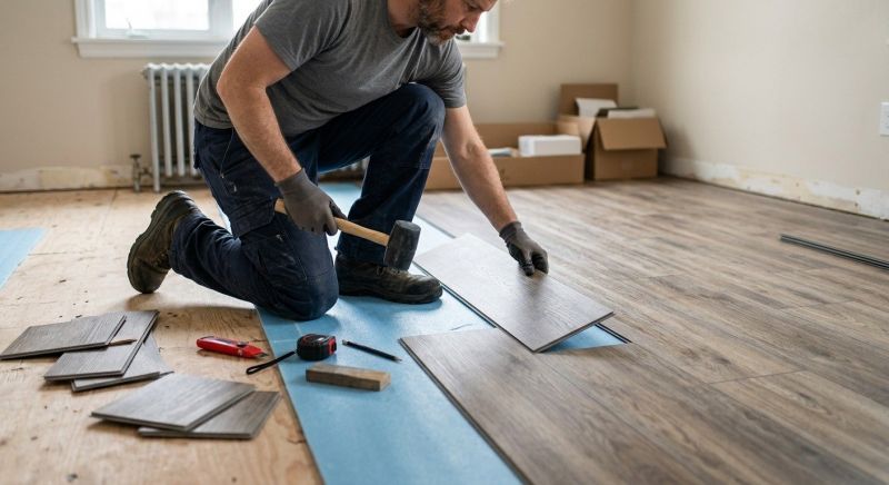 Linoleum Floor Installation in Medfield, MA