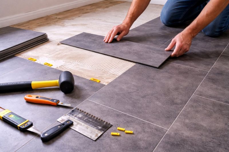 Luxury Vinyl Tile Installation in Foxboro, MA