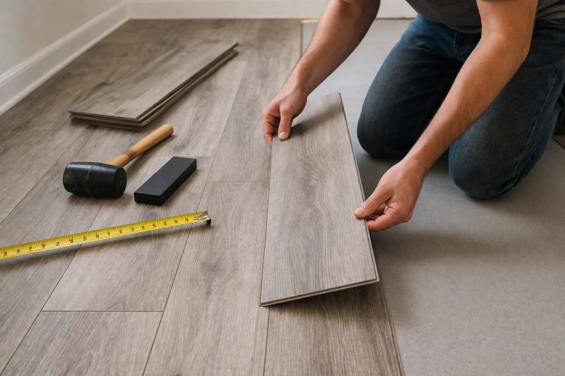 Luxury Vinyl Tile Installation in Foxboro, MA
