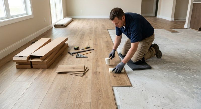 Luxury Vinyl Tile Installation in Hanson, MA