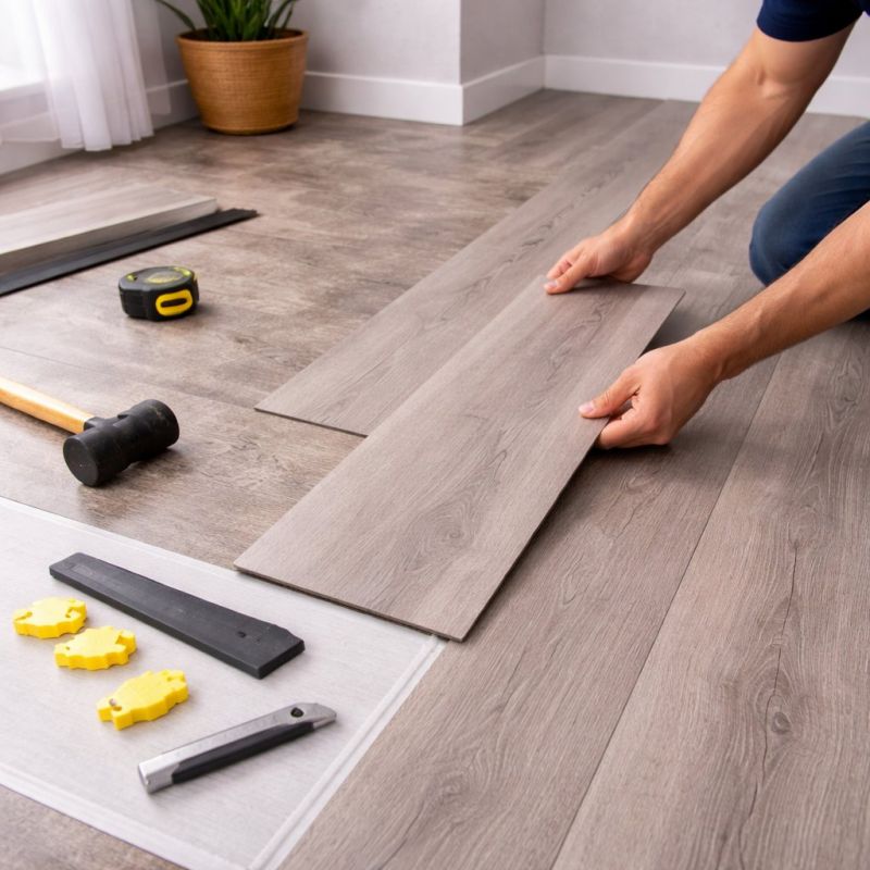Luxury Vinyl Tile Installation in Hanson, MA