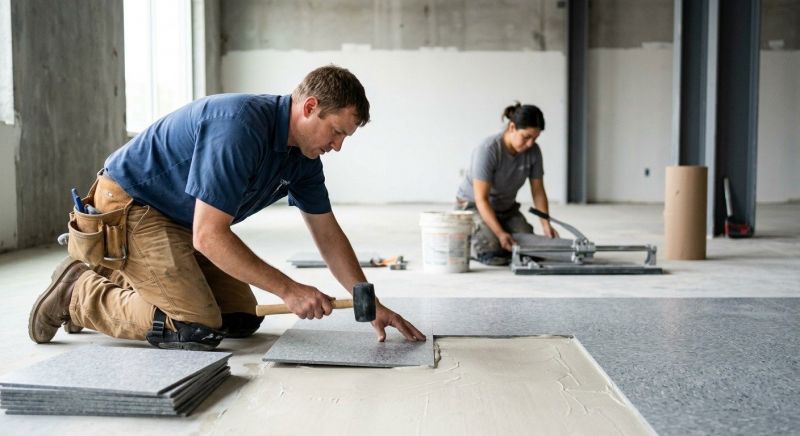 Lvt Flooring Installation in Tiverton, RI