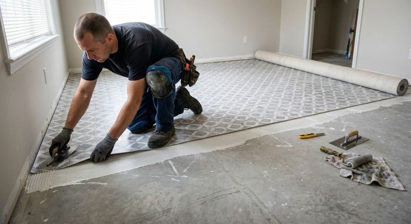 Sheet Flooring Installation in Fairhaven, MA