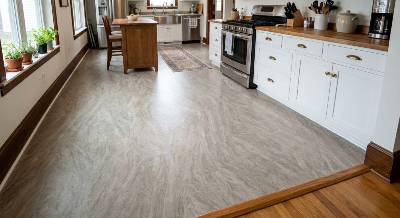 Sheet Linoleum Installation in Westwood, MA