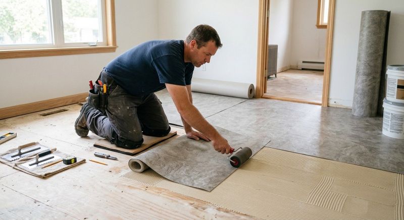 Sheet Vinyl Installation in Blackstone, MA