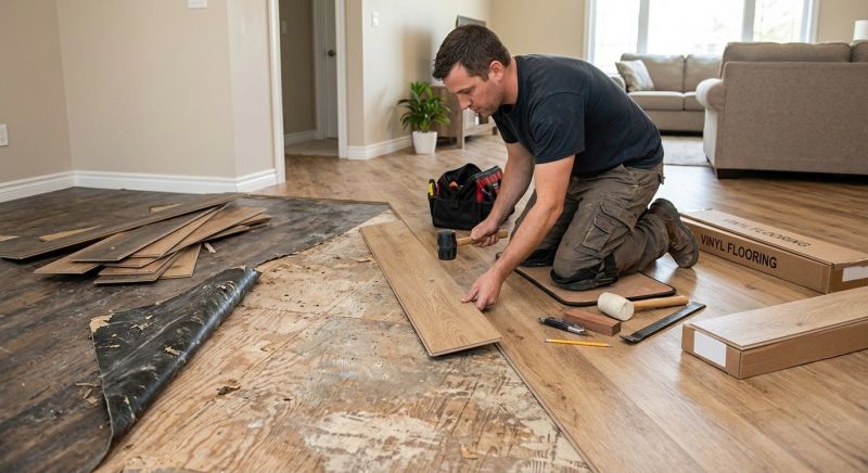 Vinyl Flooring Installation in Duxbury, MA
