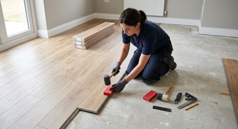 Vinyl Plank Floor Installation in Taunton, MA