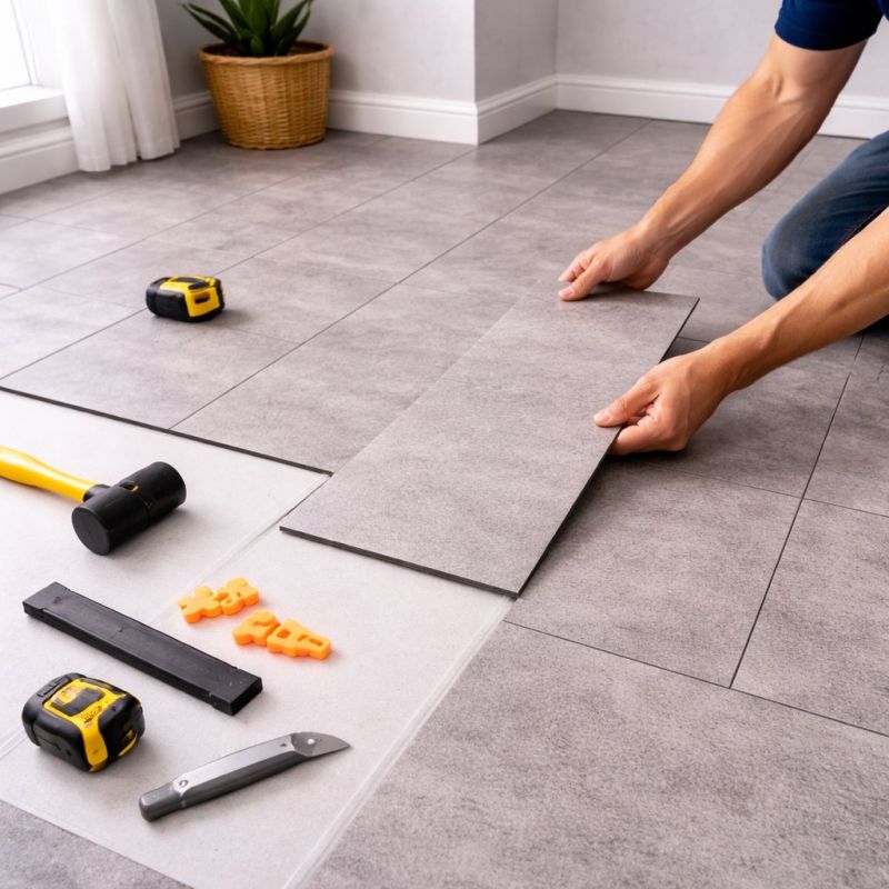 Vinyl Tile Installation in Taunton, MA