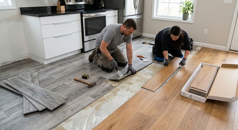 Vinyl Tile Replacement in Taunton, MA